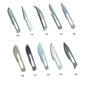 Surgical Blades Barbon Steel -10/11/12/15/20/21/22/23/24 (Case of 50)