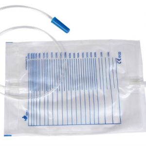 Urine Bags - 2 Litre Push & Pull Valve (Case of 250)