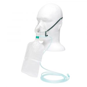 Non rebreather Oxygen Mask 2m Tubing Sterile - Paediatric (Case of 50)